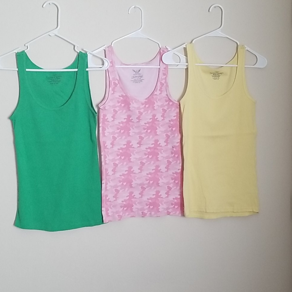 3 tops for 6.00 TANK TOPS